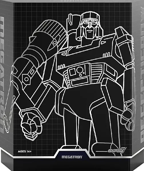 TRANSFORMERS ULTIMATES ACTION FIGURE - MEGATRON (G1 CARTOON) 20 CM